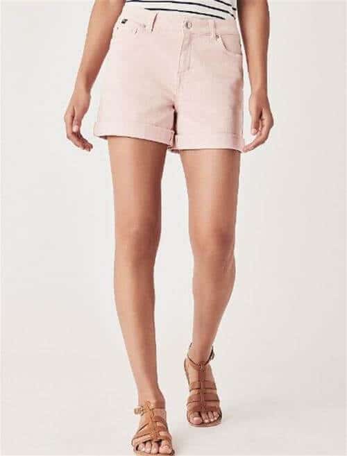 Ladies Denim Shorts – Pink