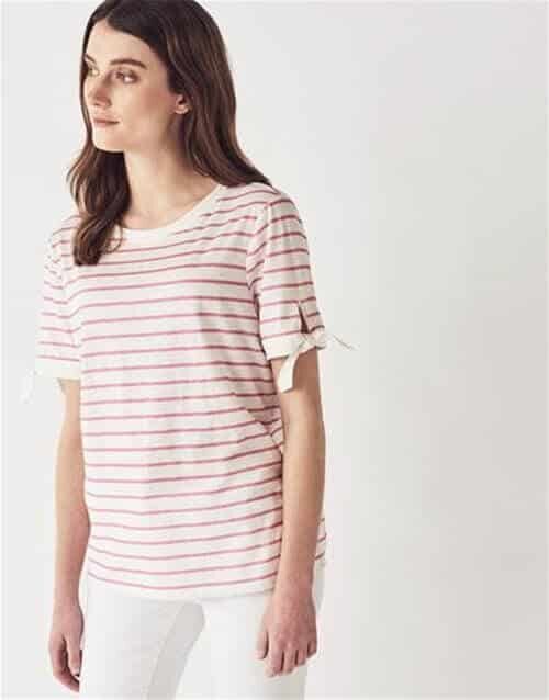 Tie Cuff Off Top – Candy Floss Pink