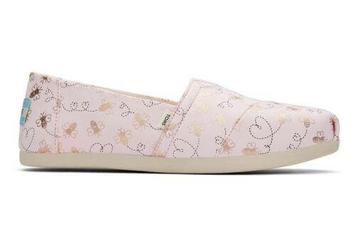 Ladies Alpargata Pink Bee
