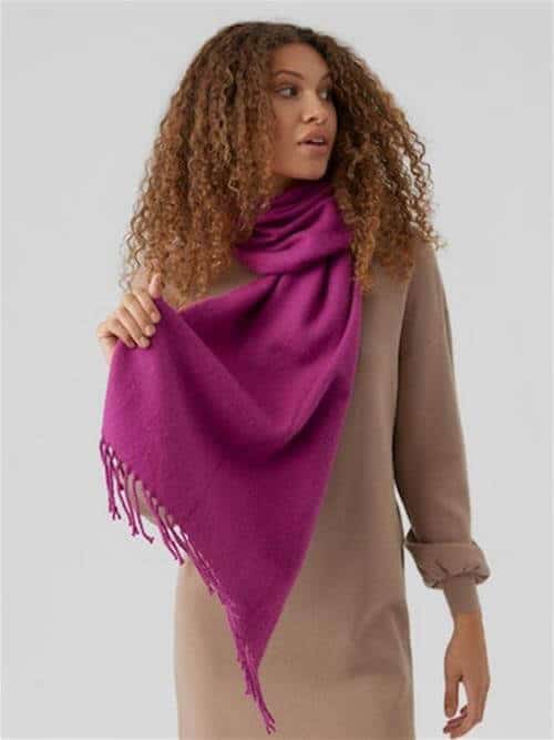 Jenga Scarf in Wild Aster