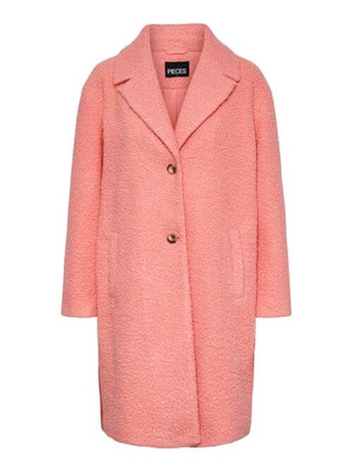 Nikla Two Tone Coat – Strawberry/Orange