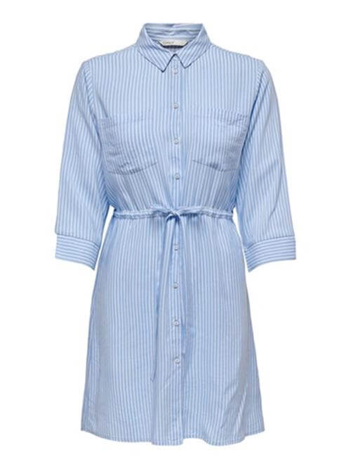 Tamari Shirt Dress - Blue Stripe - Out and About