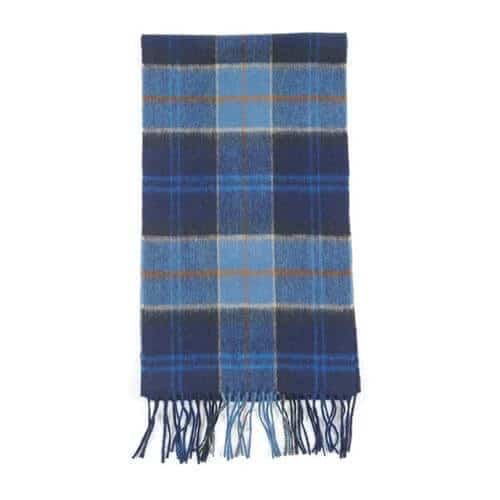 Scarf in midnight tartan