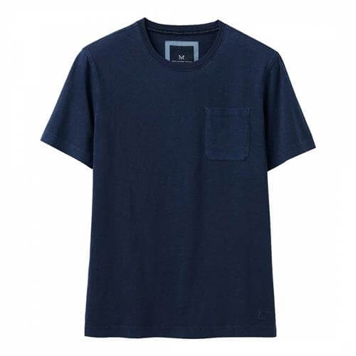 Mens Navy Tee with pocket XL