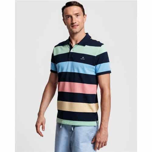 Polo Barstripe Pique – Multicolour