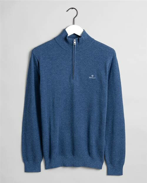 1/2 Zip Sweater – Denim Blue size XXL