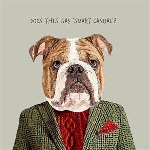 Greetings card – Smart Casual