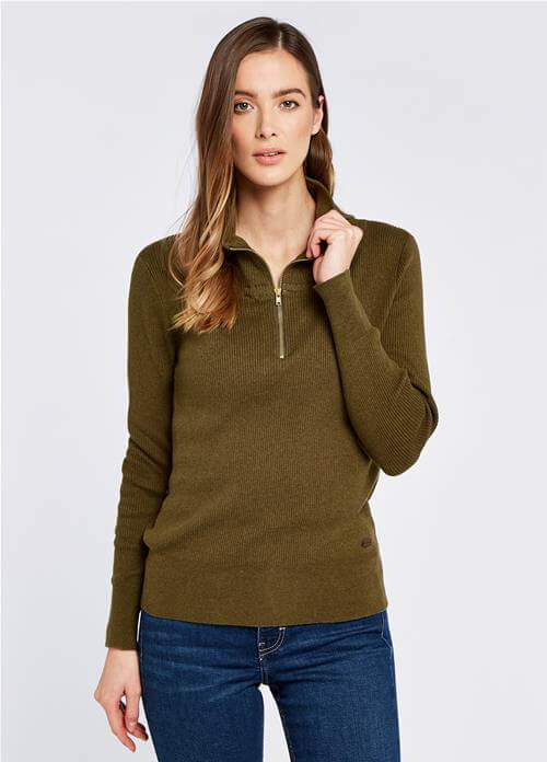 Newtown Zip Jumper – Green