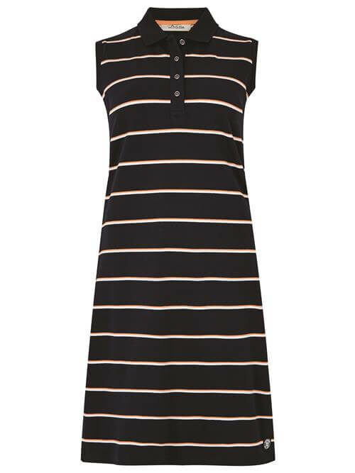 PEBBLES DRESS NAVY STRIPE