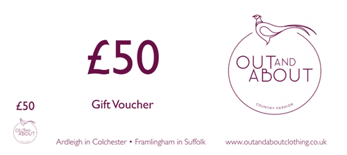 Out & About Gift Vouchers – £50
