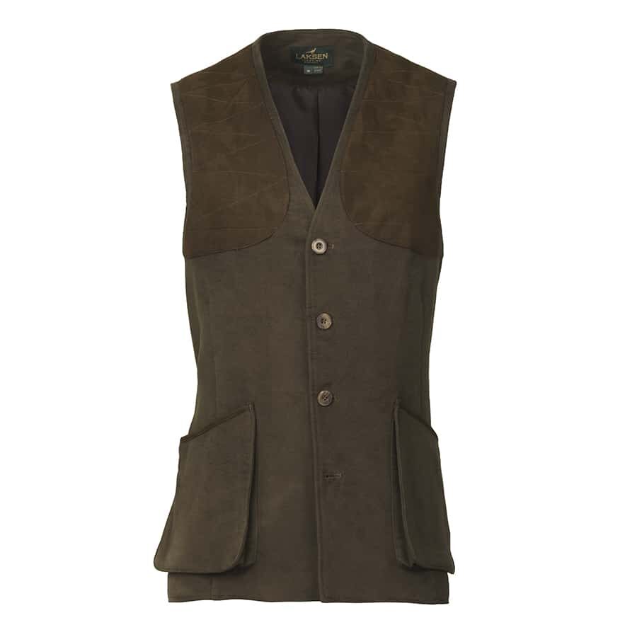 Belgravia Leith Shooting Vest in Loden