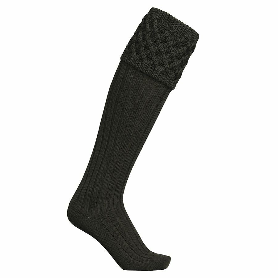 Windsor Shooting Socks in Loden