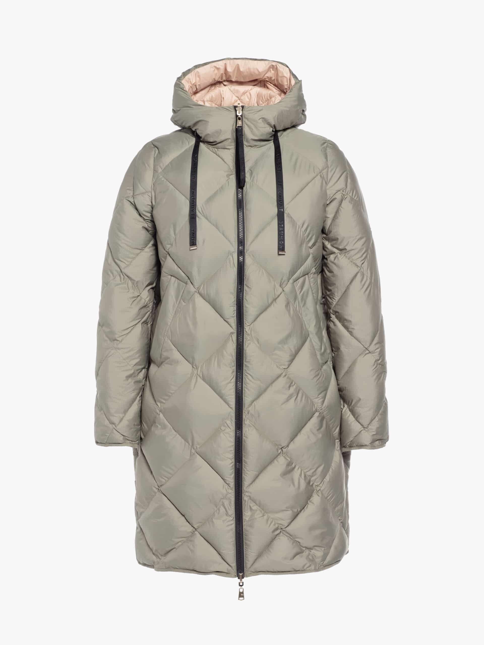 Puffer Parka in Dark Khaki