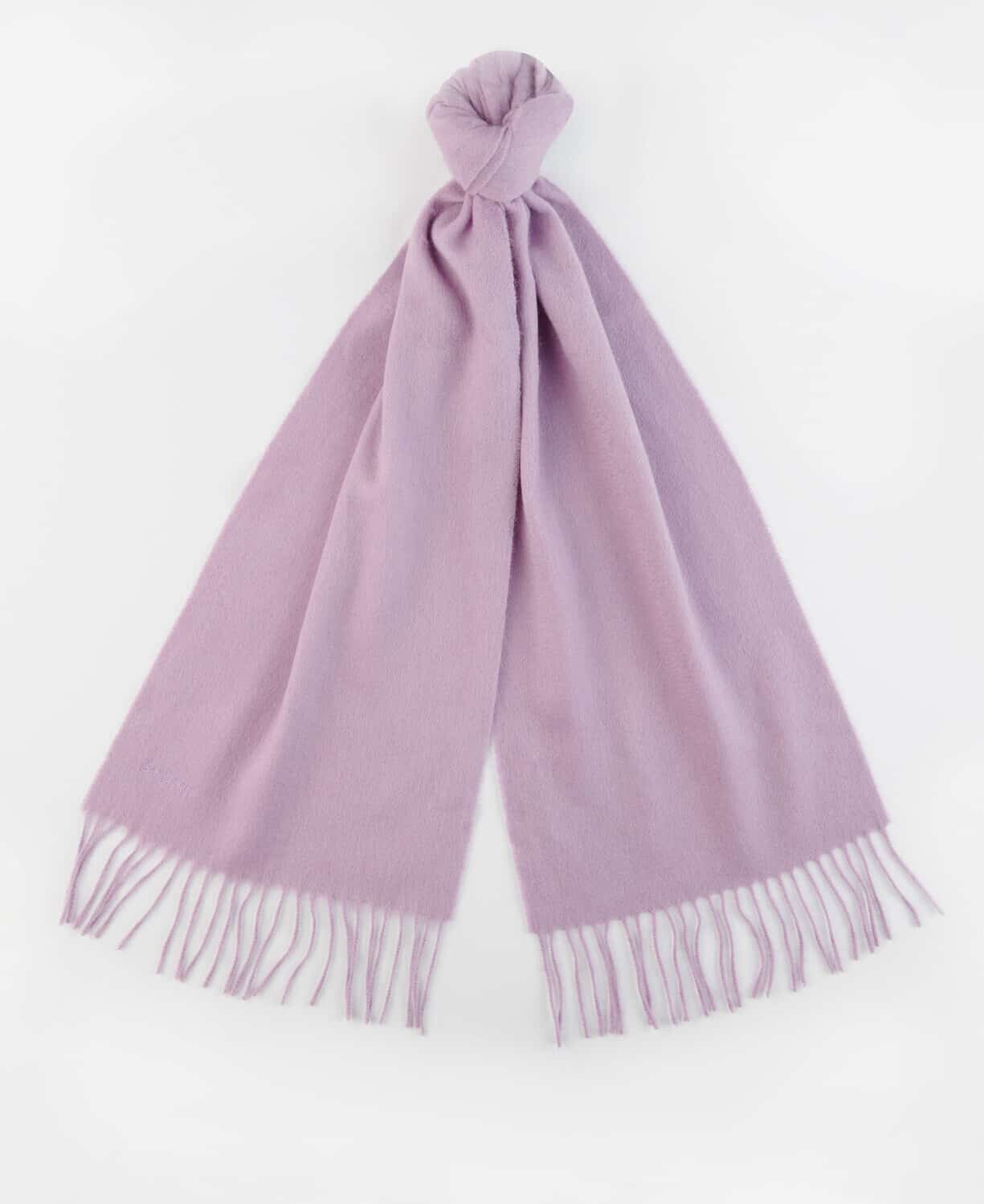 Lambswool Woven Scarf Lilac