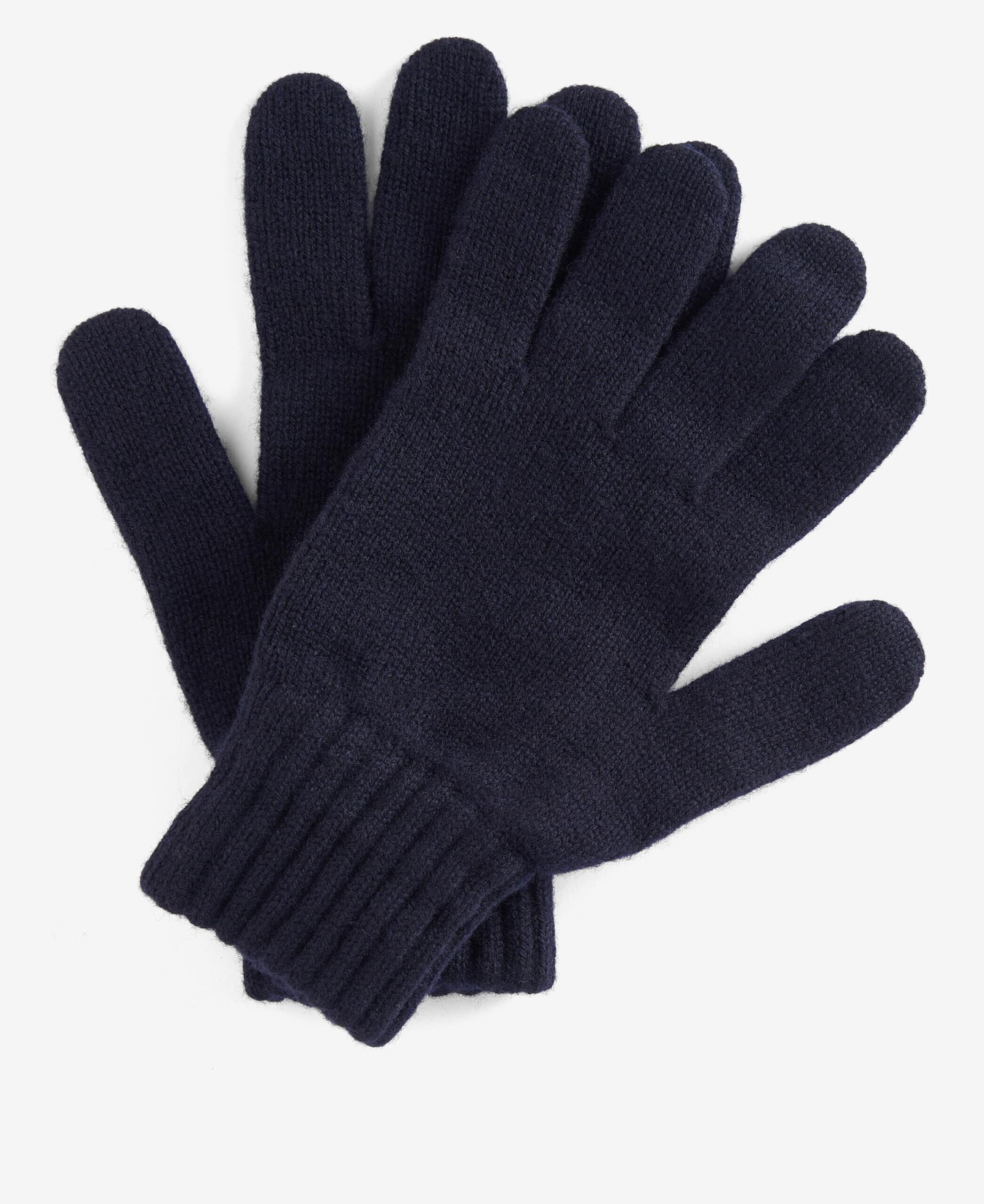 Lambswool Gloves – Navy