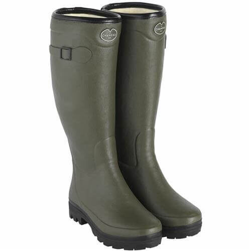 Country Lady Wool Lined Wellington Boot