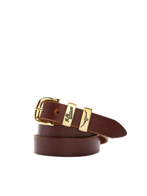 Ladies Warwick Belt in Brown Leather