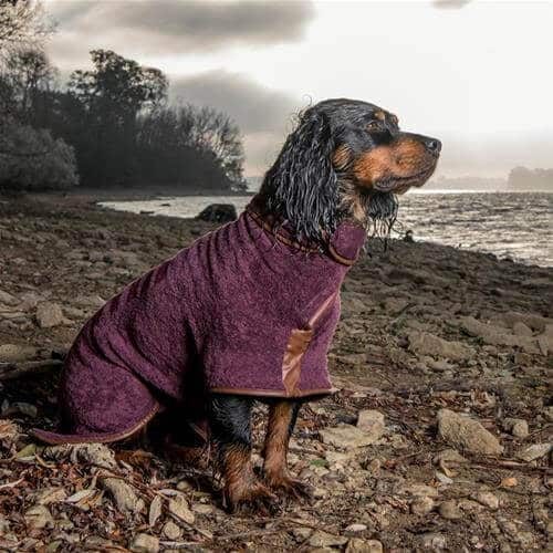 Country Drying Coat – Burgundy