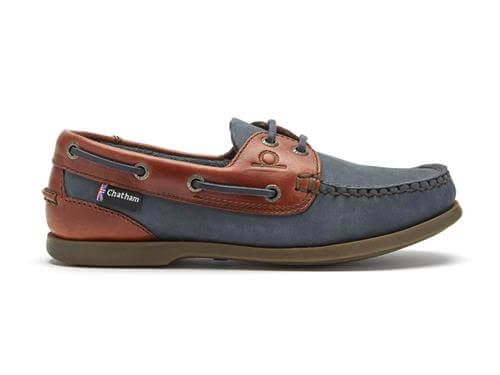 Bermuda Lady Deck Shoe G2 in Navy and Seahorse Brown