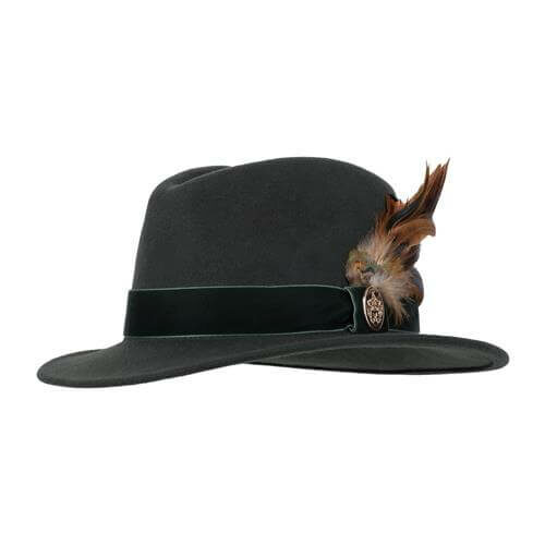 Chelsworth Fedora – Olive