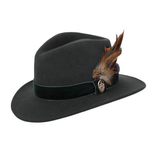 Chelsworth Fedora – Olive