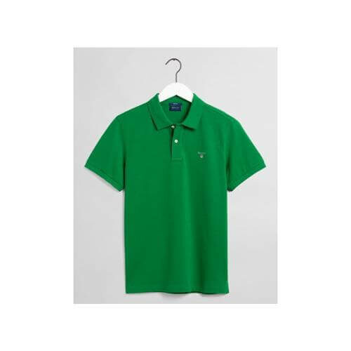 Piqué Polo Shirt – Green
