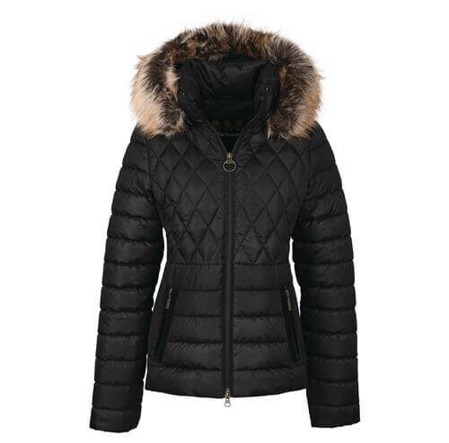 Mallow Quilted Jacket in Black