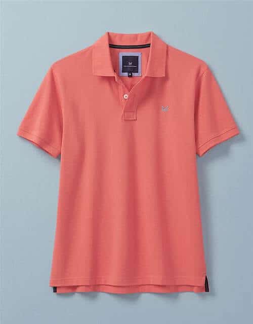 Classic Pique Polo Shirt – Orange