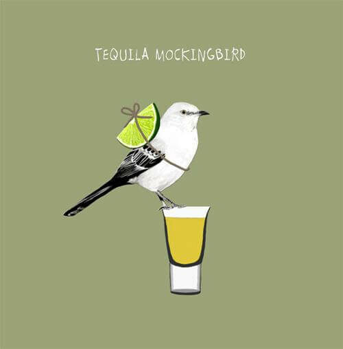 Card Tequila Mockingbird