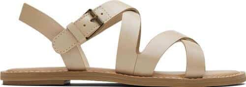 Sicily Sandal in Almond Metallic size 5