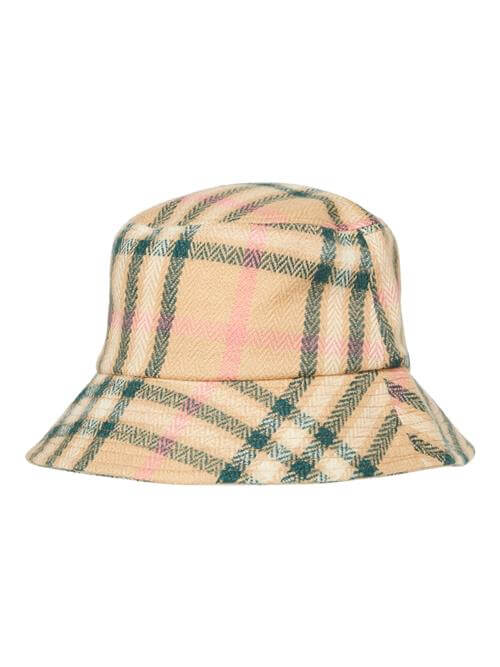 Manilla Bucket Hat – Tan/Rose