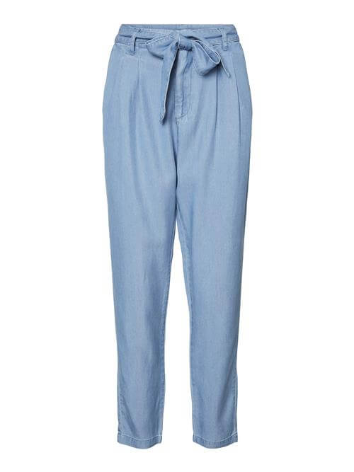 Mia Trousers in light blue denim