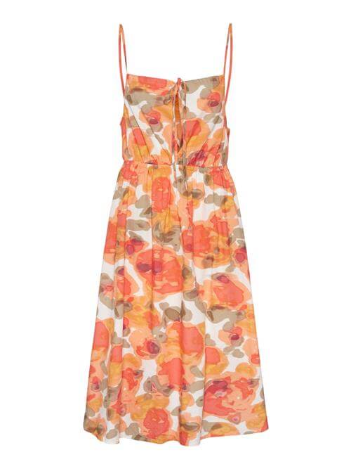 Joa Dress in Orange Gardenia