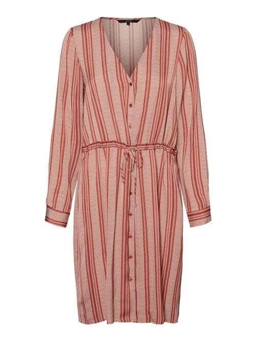 Juna Shirt Dress – Marsala