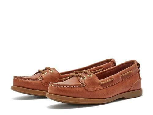 Bali Ladies Deck Shoe Red-Brown