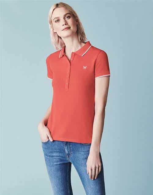 Revamped Classic Polo in Orange