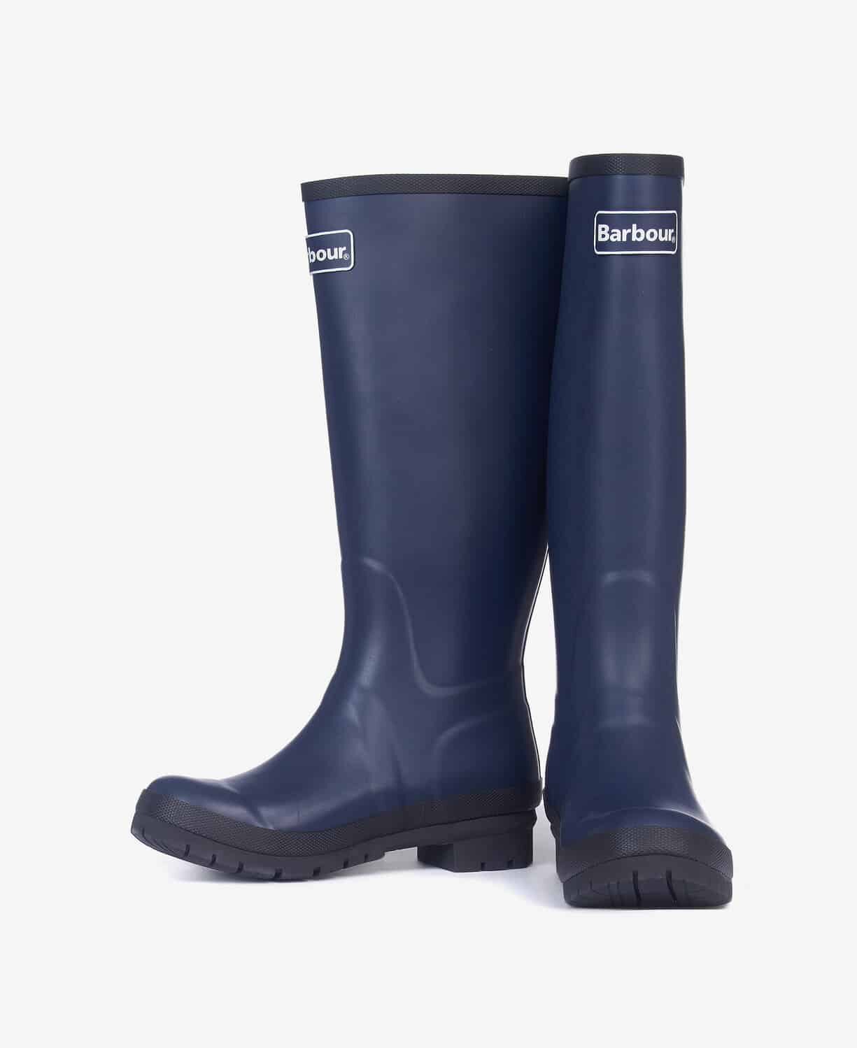 Abbey Wellington Boots Navy