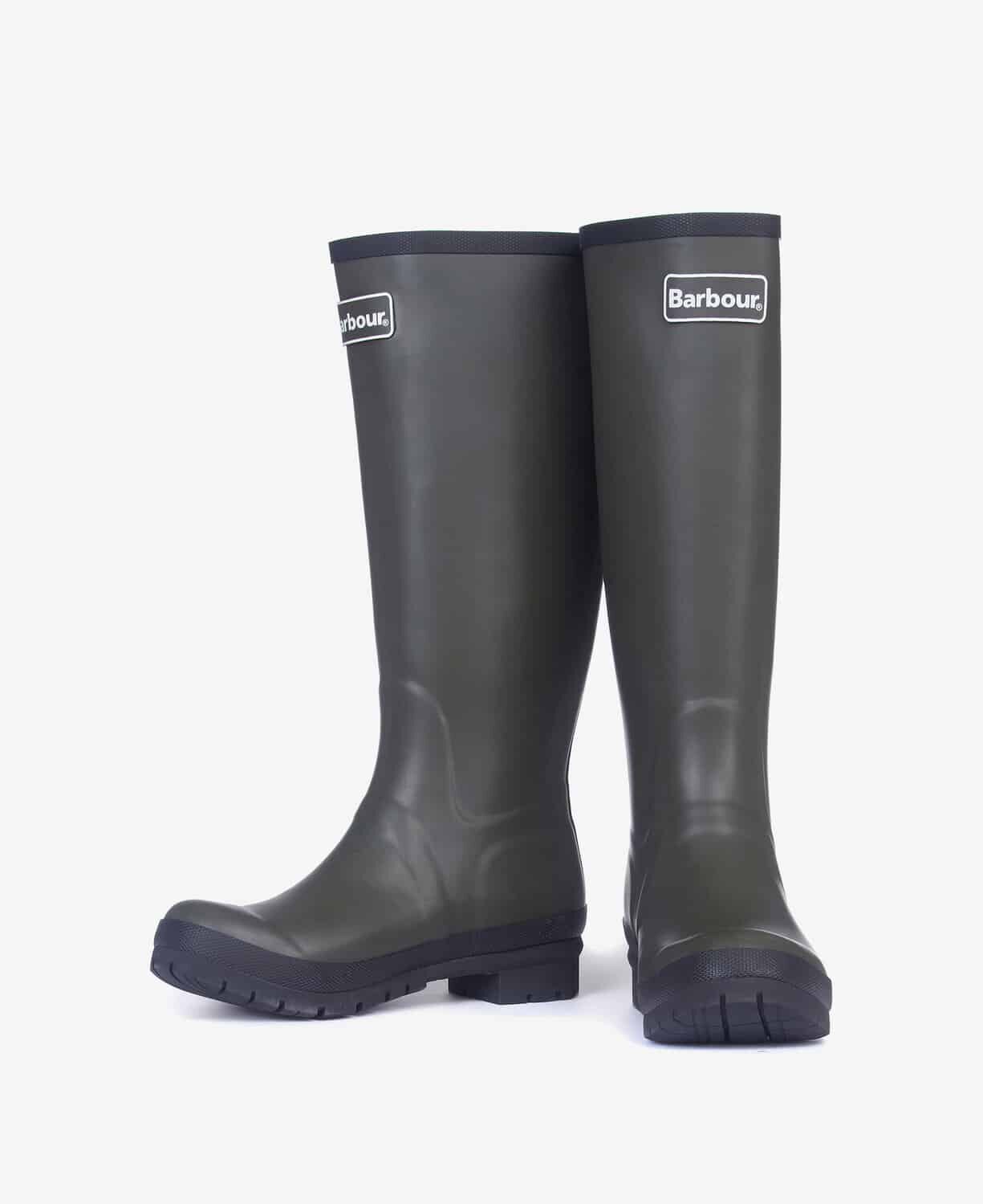 Abbey Wellington Boots Olive