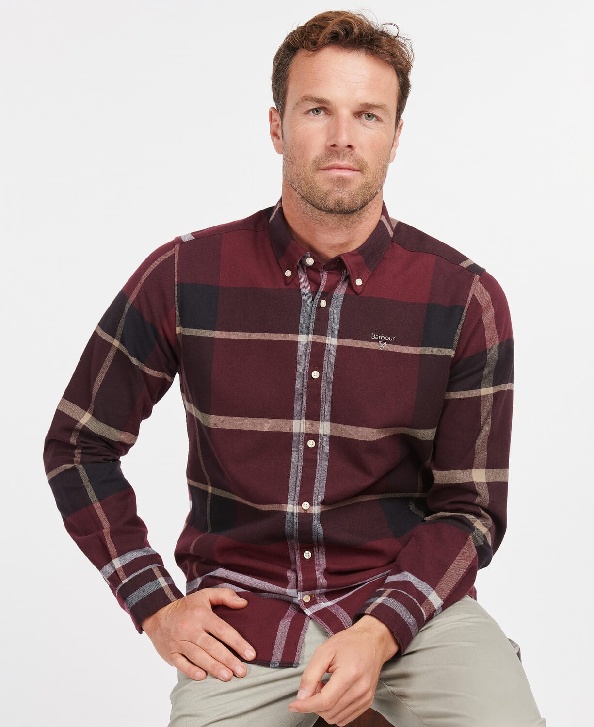 Iceloch Tailored Shirt – Winter Red