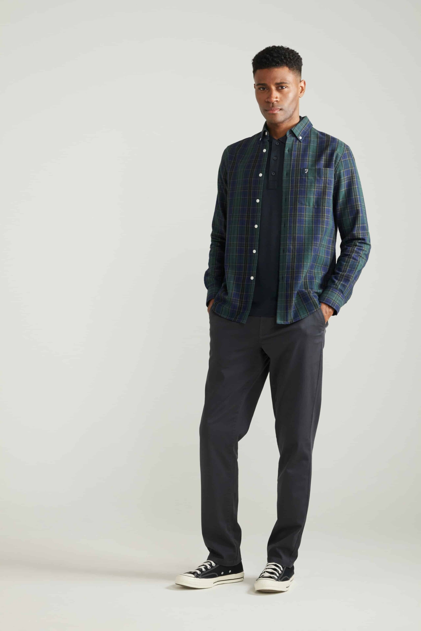 Lawson Twill Chinos Charcoal