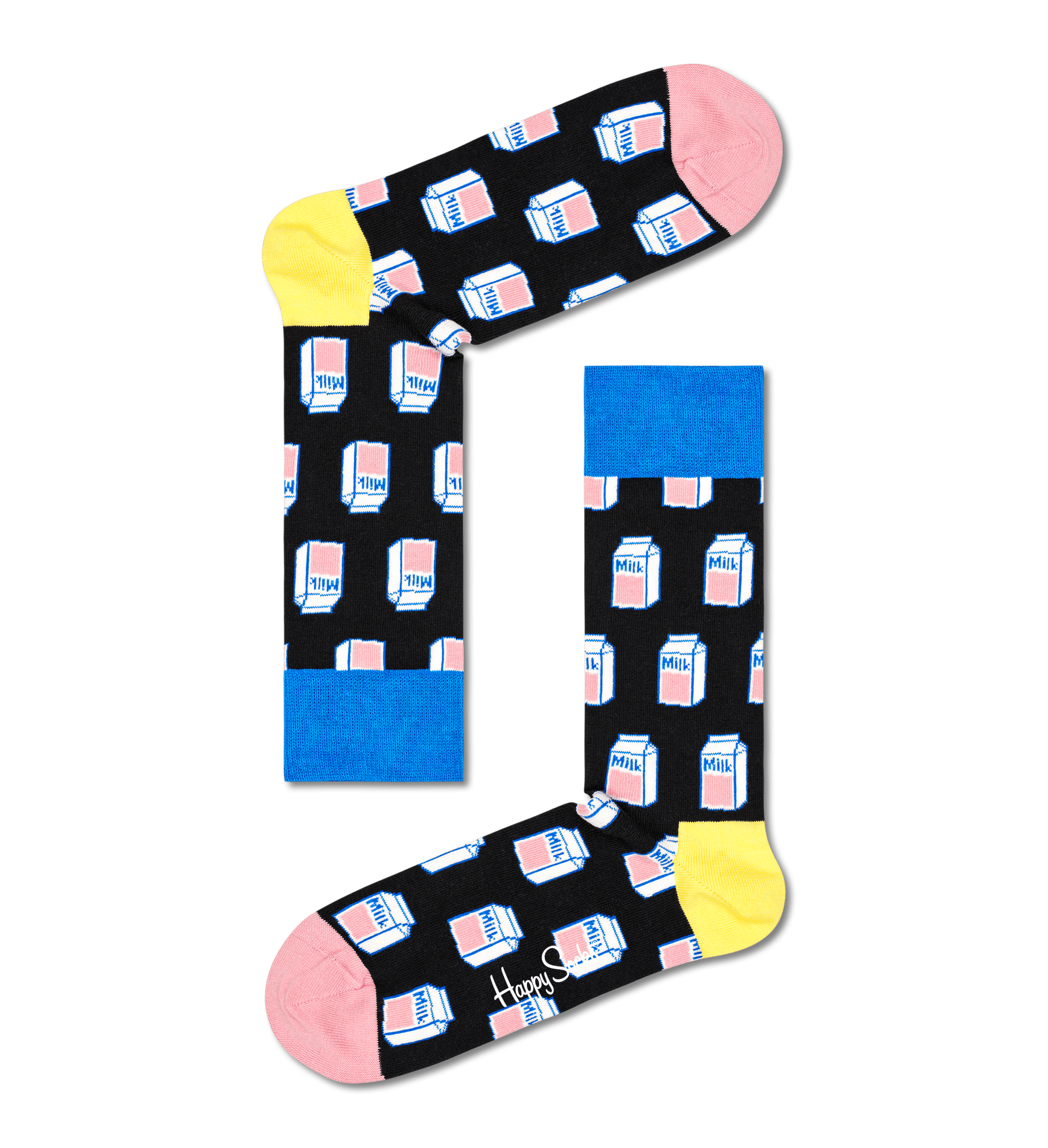 Milk Print Socks