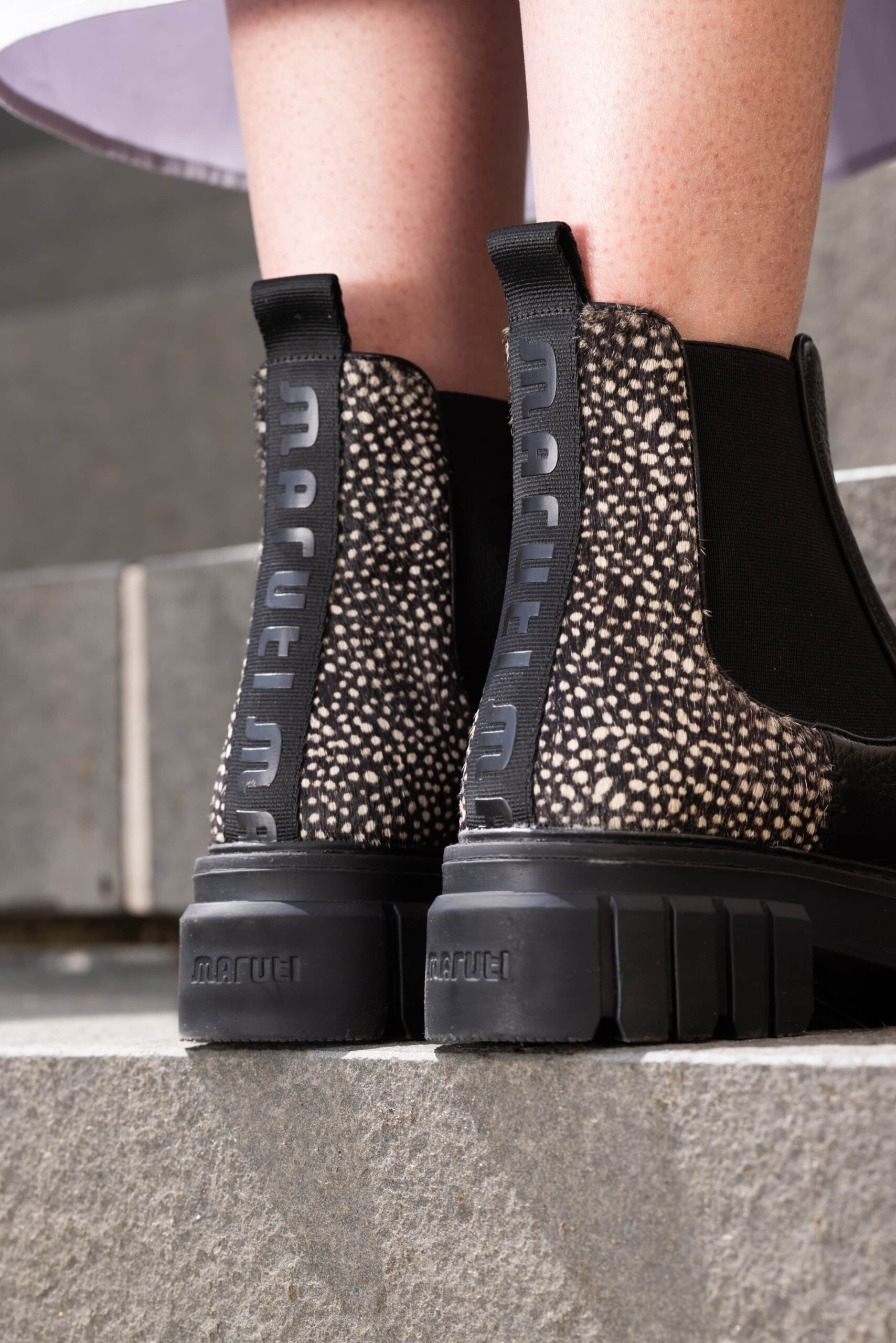 Tygo Boots in Black Out and About
