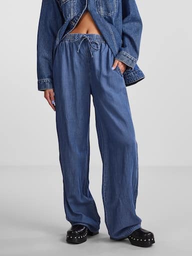 Bossi wide pants in denim