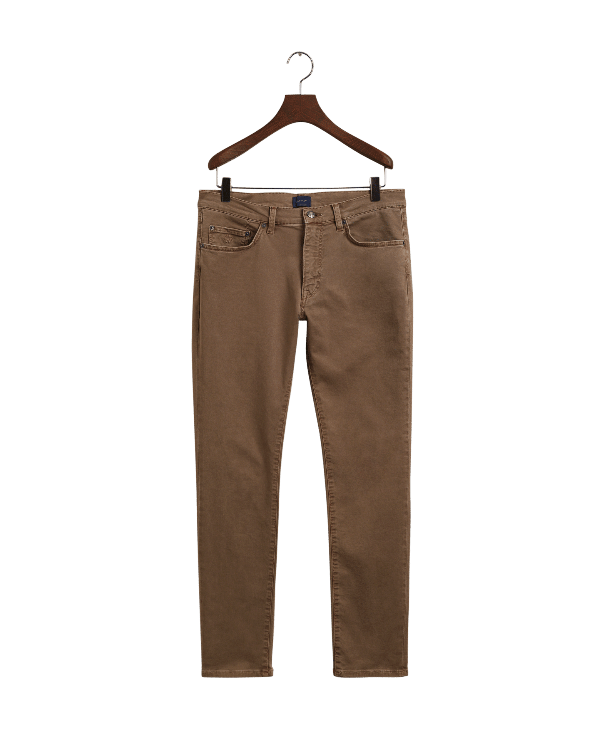 Hayes Slim Fit Desert Jeans – Brown Size 36R