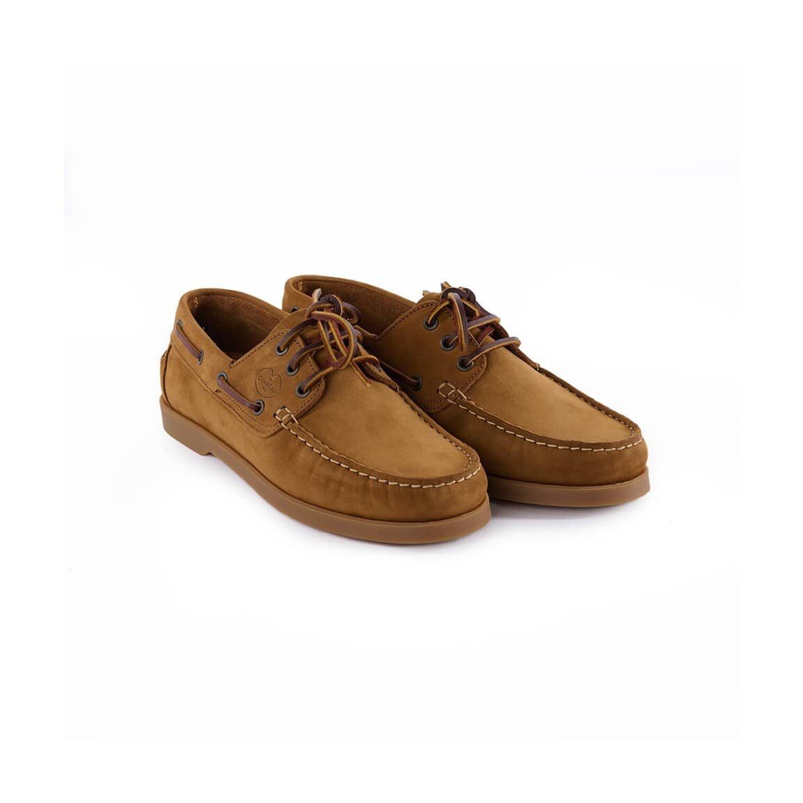 Men’s Galion Nubuck Deck shoes in Tan