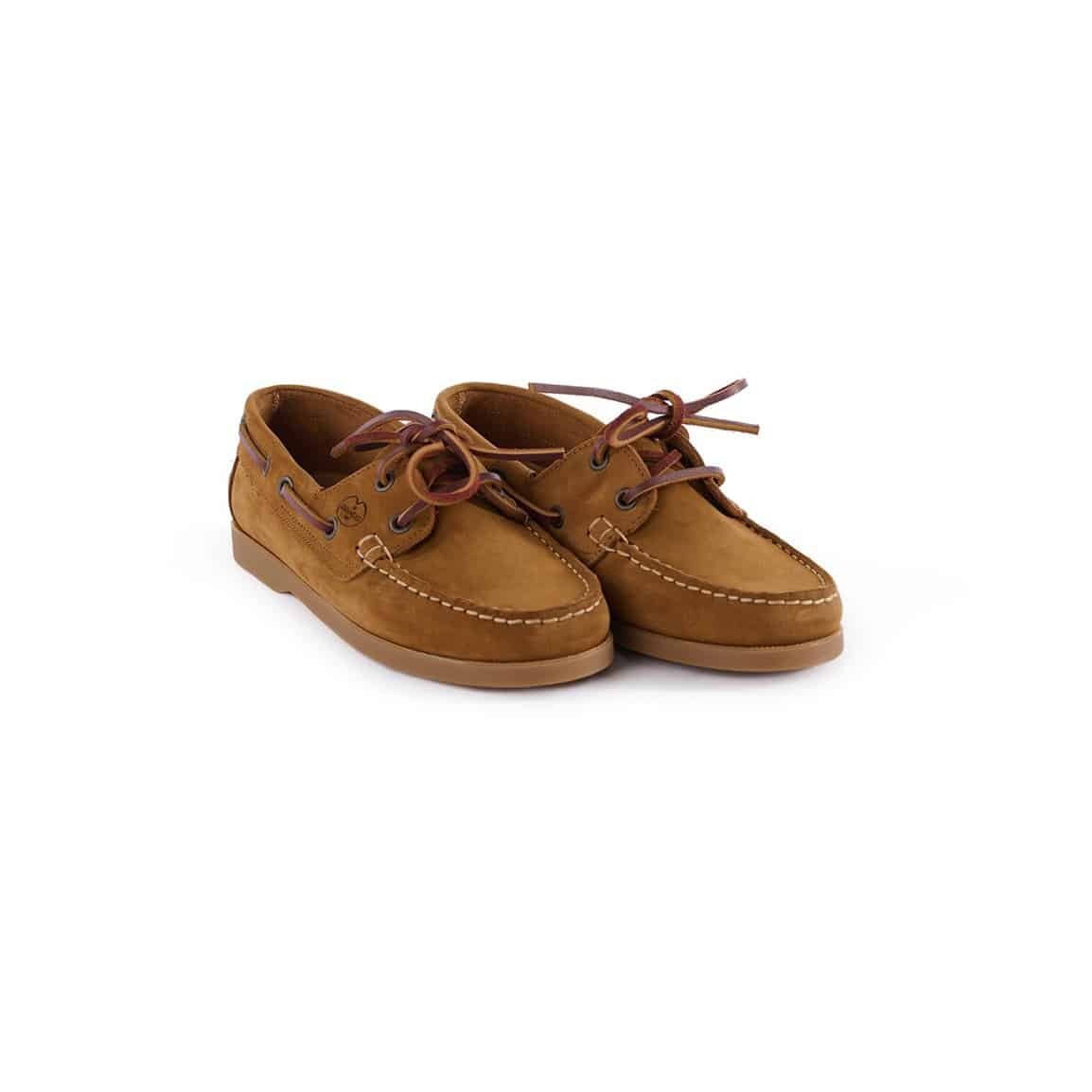 Women’s Galion Nubuck Deck shoes in Tan