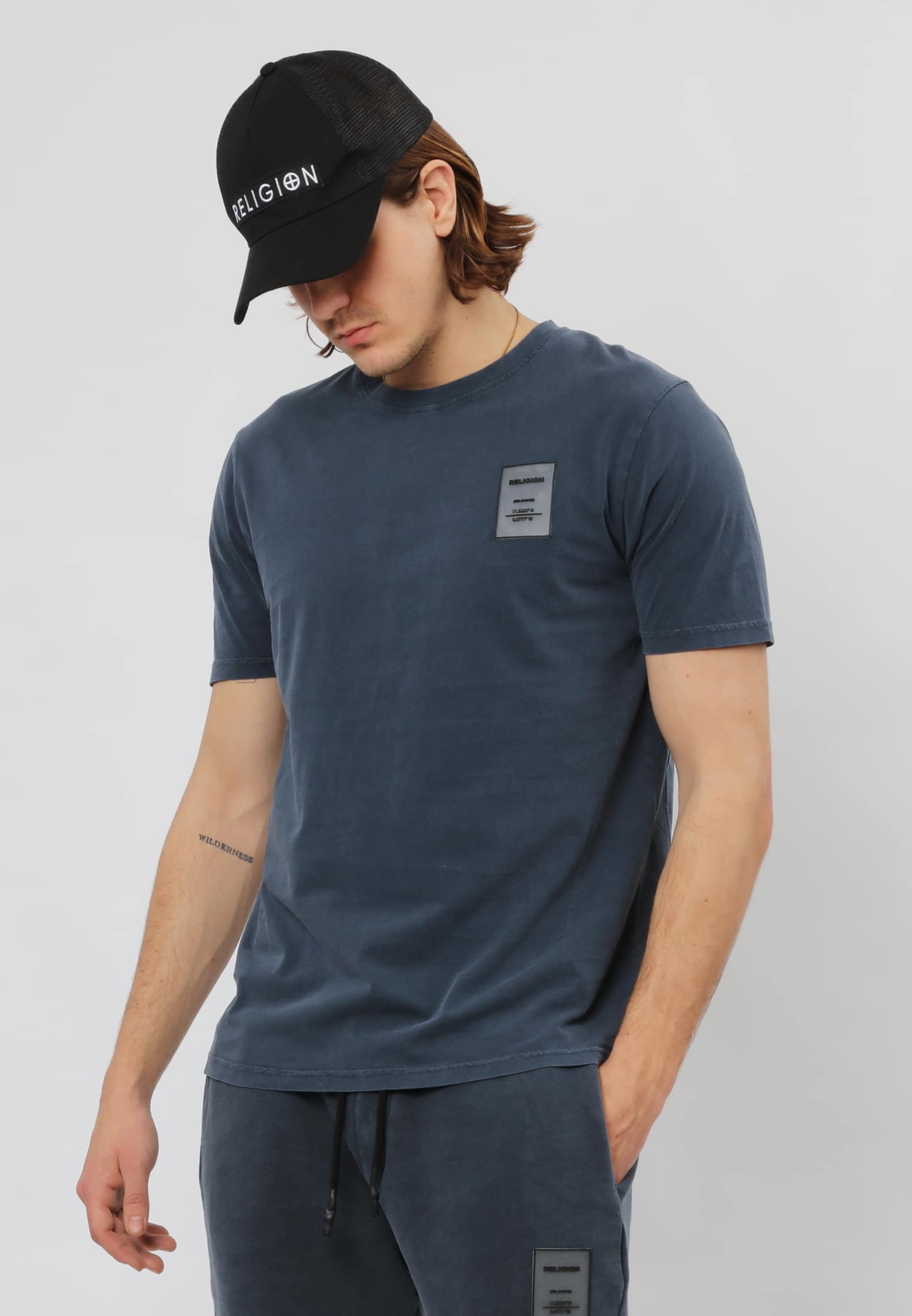 Tag T-Shirt – Washed Indigo