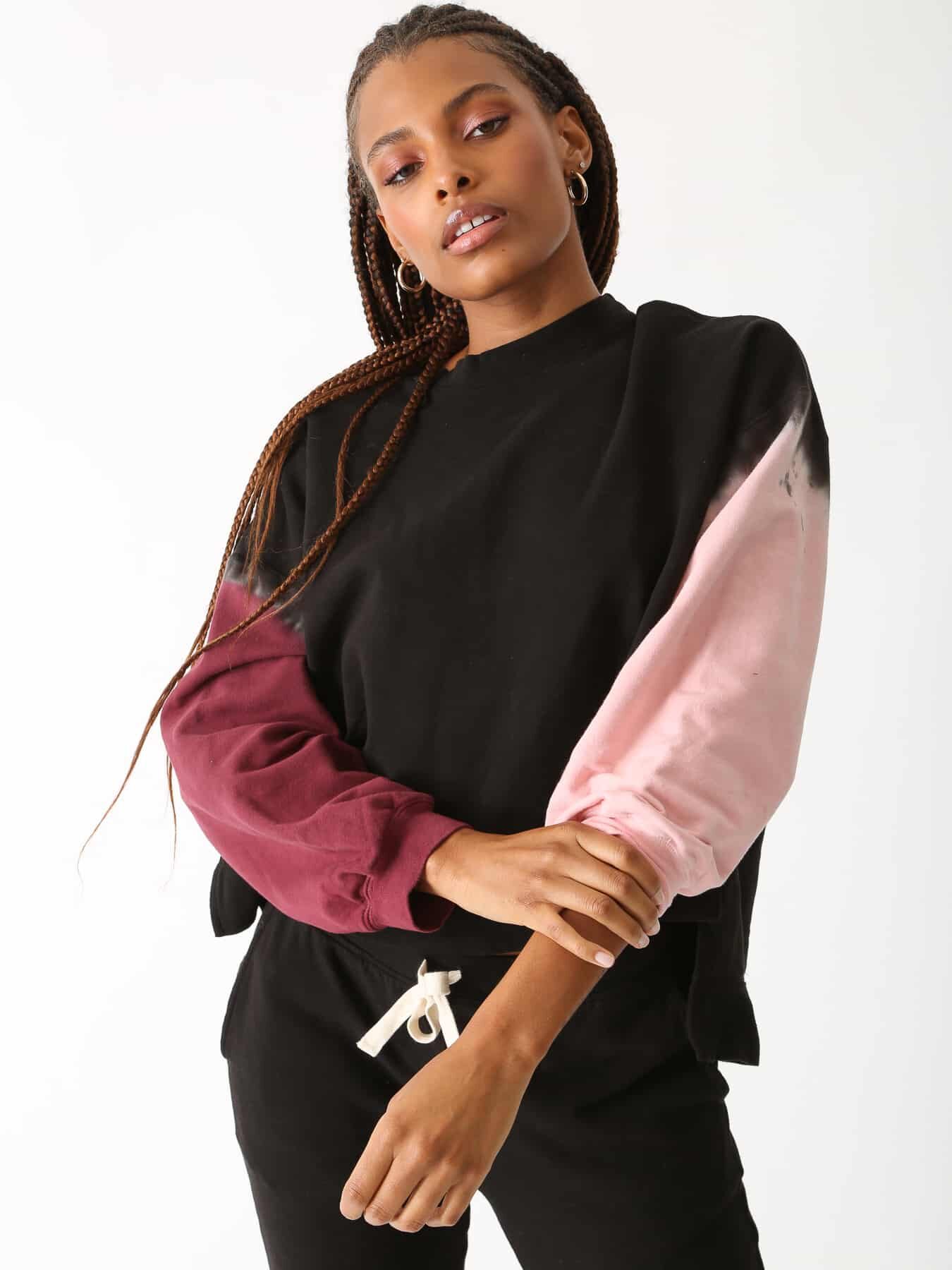 NEIL SWEATSHIRT – BLOCK BLUSH