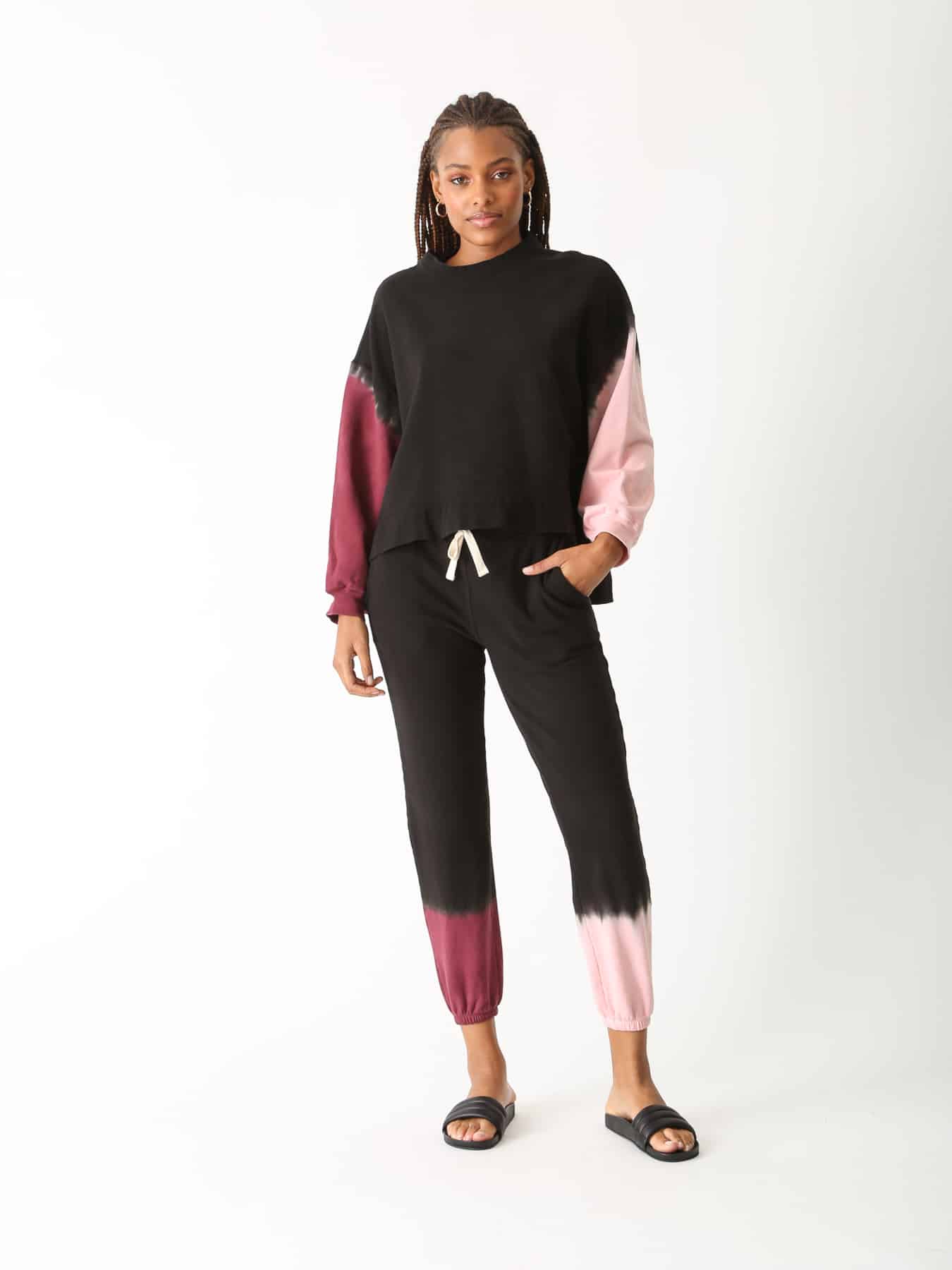 NEIL SWEATSHIRT – BLOCK BLUSH