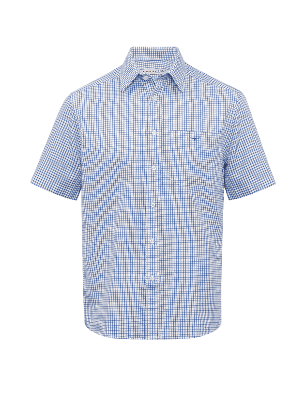 Hervey Shirt – Blue/ White